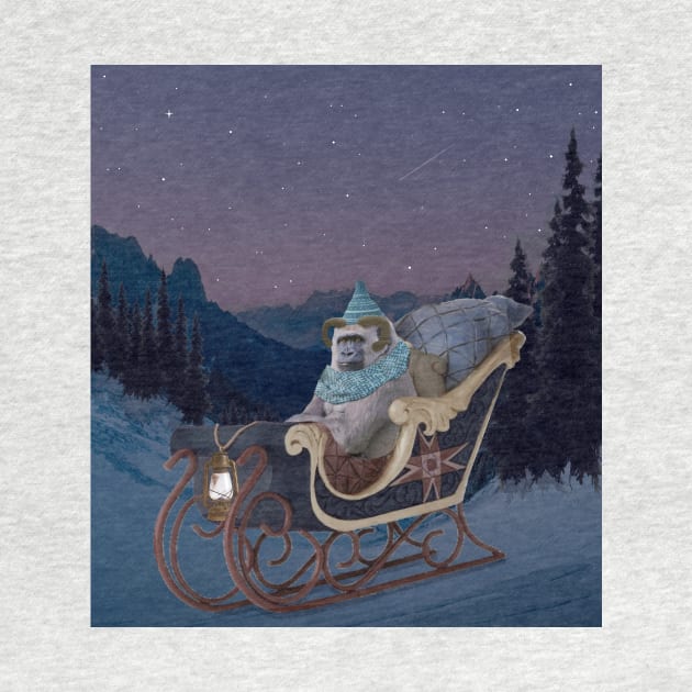 Yuletide Yeti by Cole Hunt